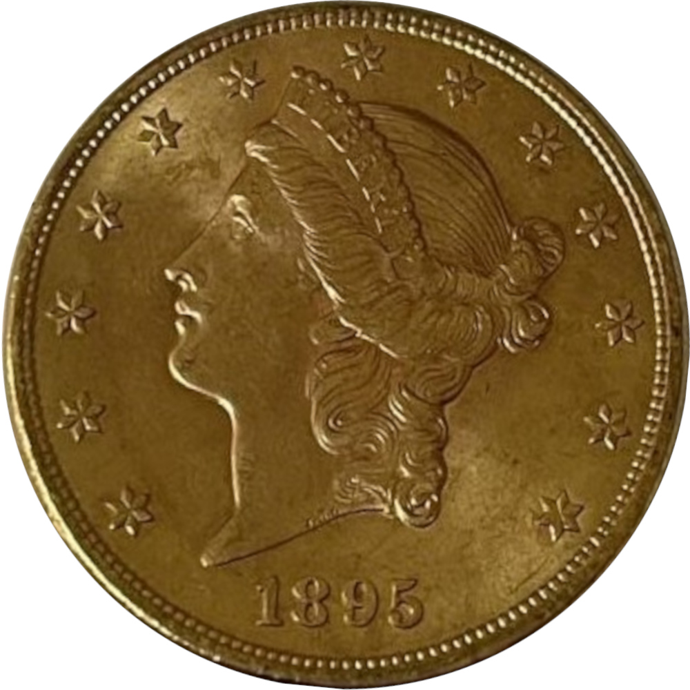 1895-$20-Liberty-Double-Eagle-#2